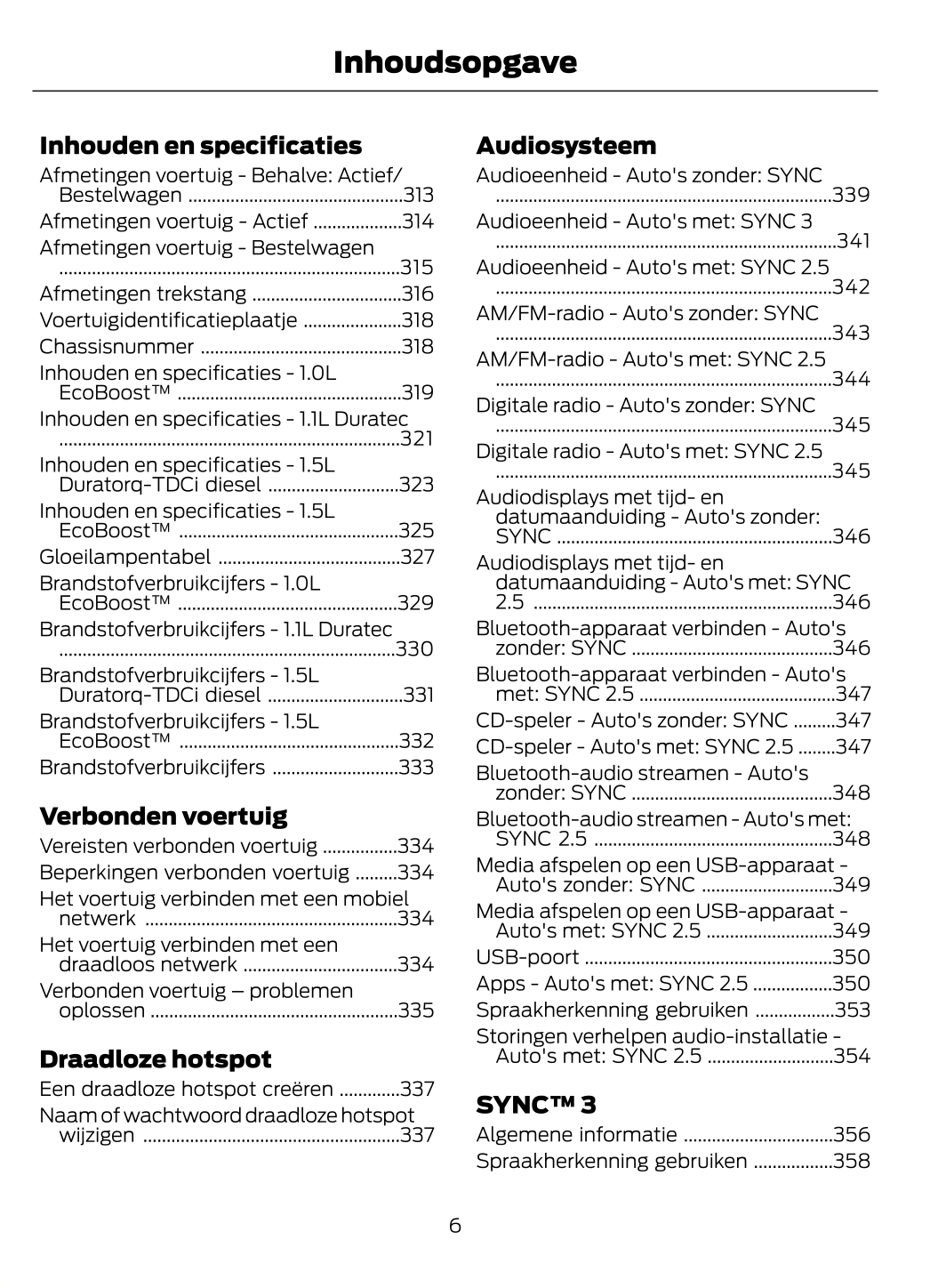 2020 Ford Fiesta Gebruikershandleiding | Nederlands