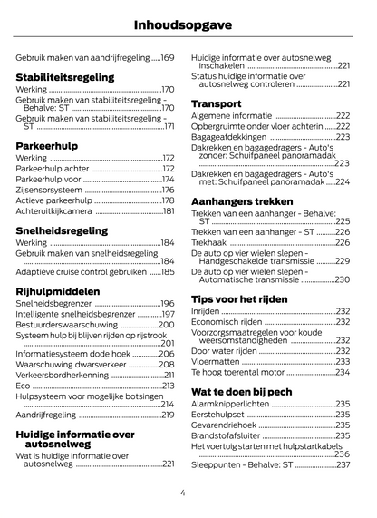 2020 Ford Fiesta Gebruikershandleiding | Nederlands