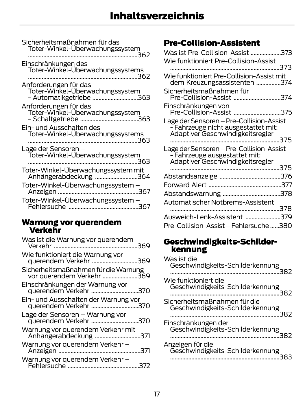 2023-2024 Ford Focus Gebruikershandleiding | Duits