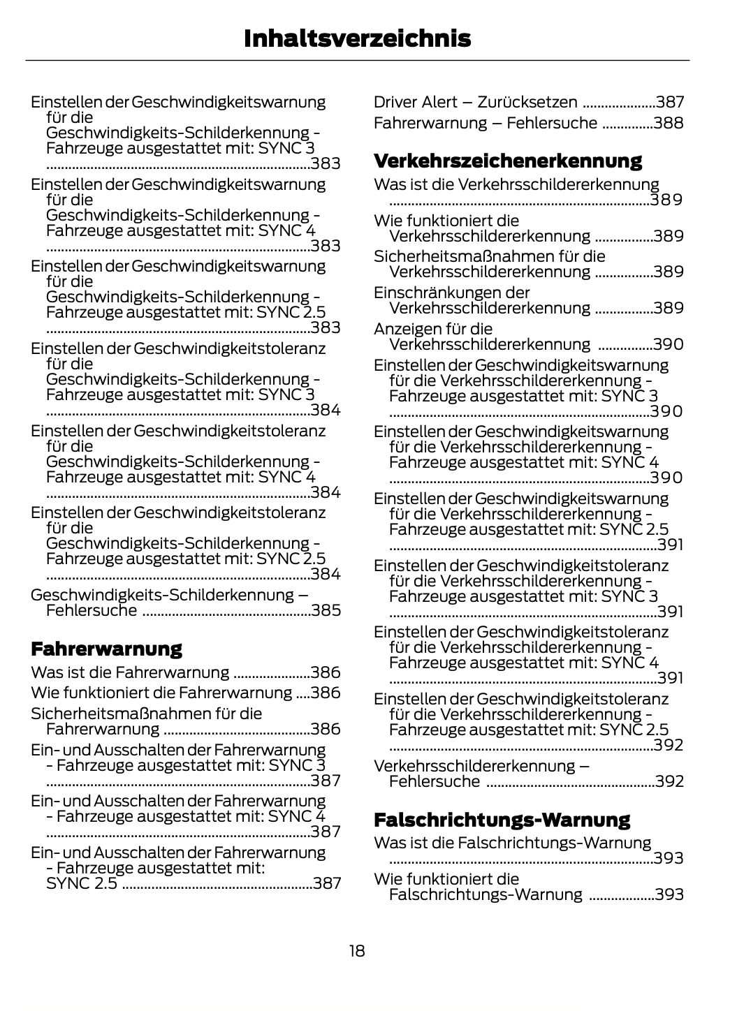 2023-2024 Ford Focus Gebruikershandleiding | Duits