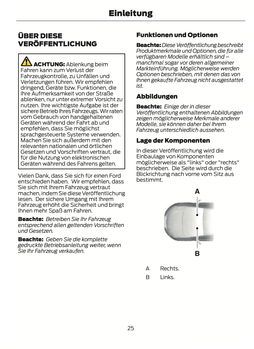 2023-2024 Ford Focus Gebruikershandleiding | Duits