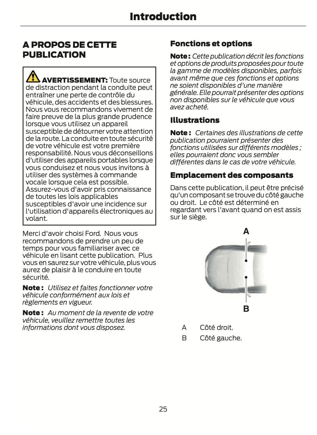 2023-2024 Ford Focus Bedienungsanleitung | Französisch