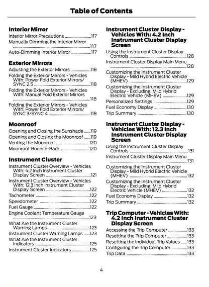 2023-2024 Ford Focus Owner's Manual | English