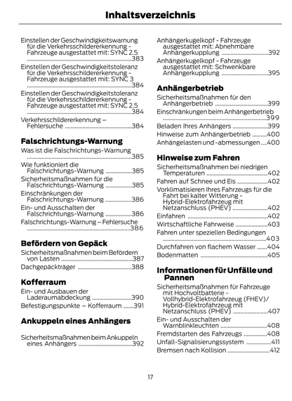 2022-2024 Ford Kuga Gebruikershandleiding | Duits