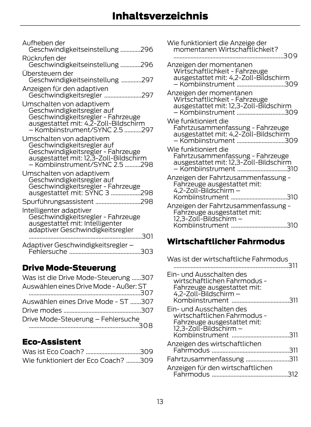 2023-2024 Ford Puma Bedienungsanleitung | Deutsch