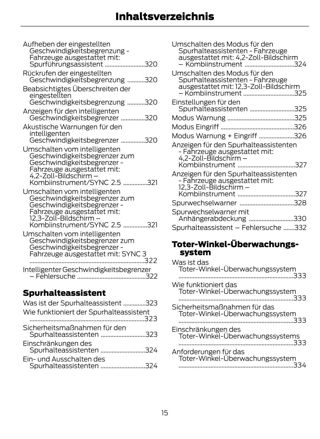 2023-2024 Ford Puma Bedienungsanleitung | Deutsch