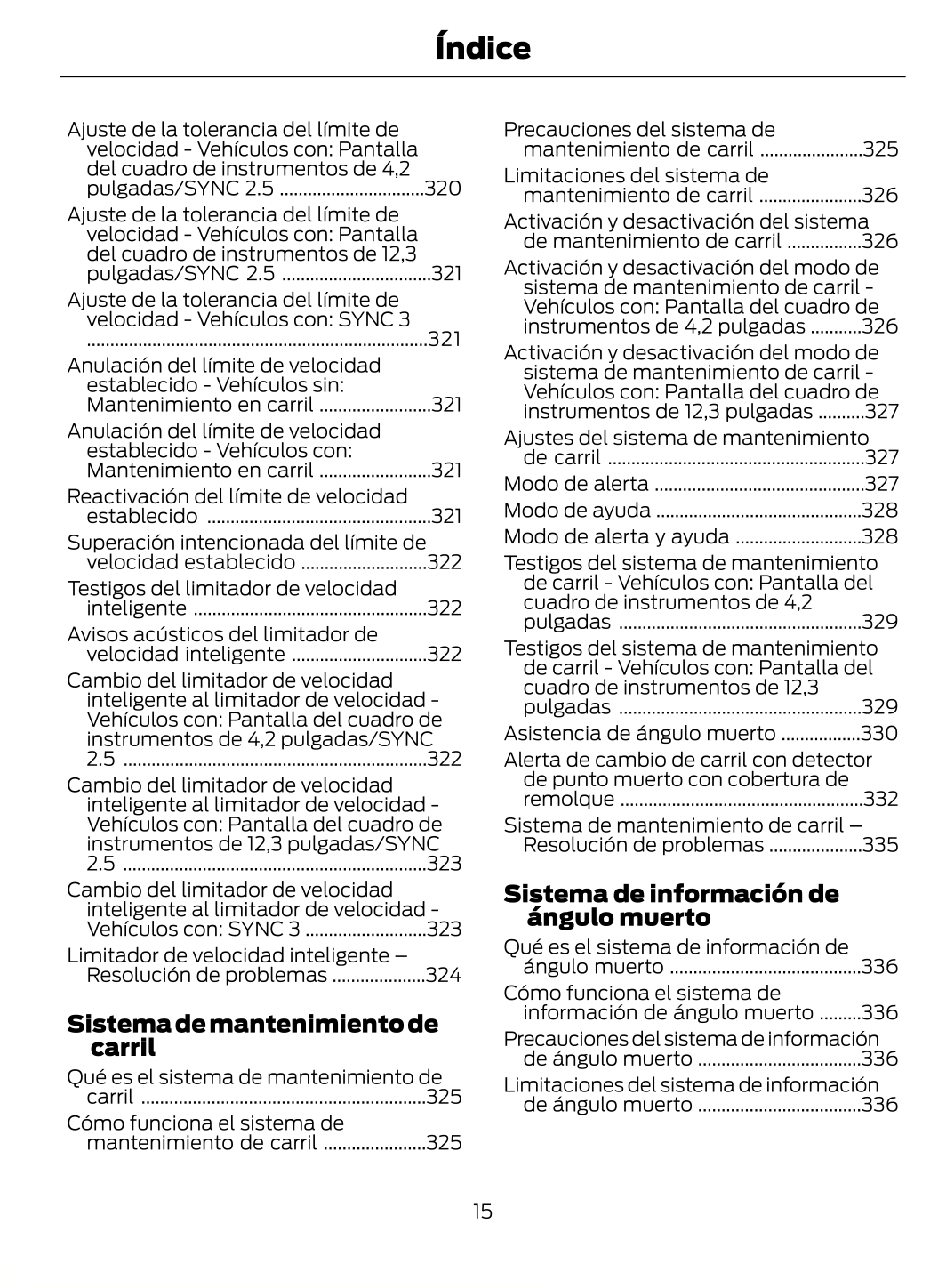 2023-2024 Ford Puma Owner's Manual | Spanish