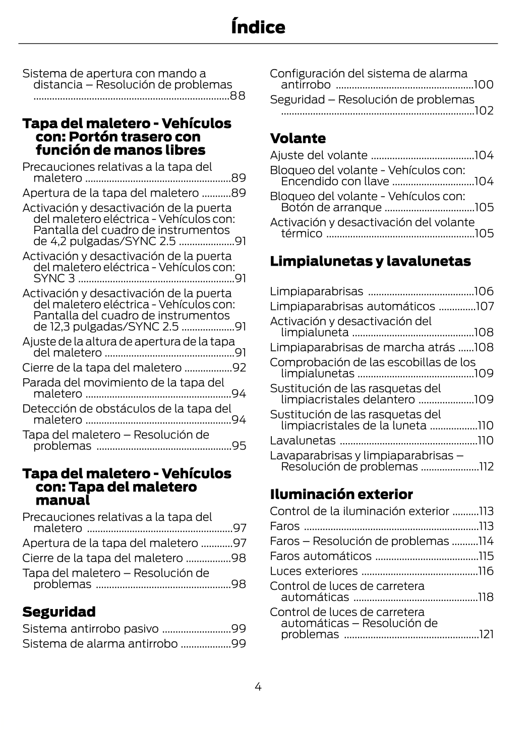 2023-2024 Ford Puma Owner's Manual | Spanish