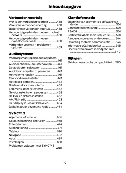 2023-2024 Ford Puma Gebruikershandleiding | Nederlands