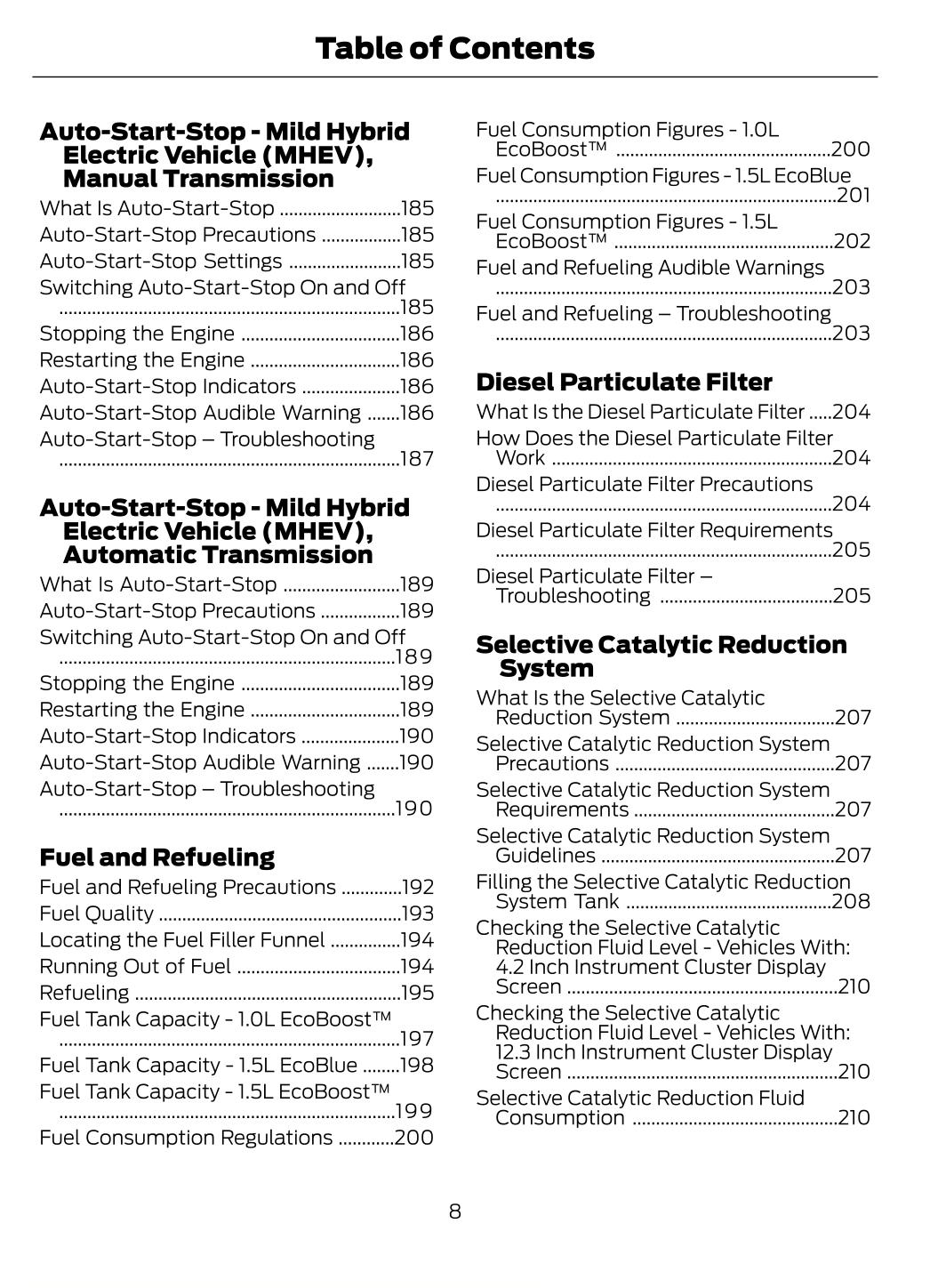 2023-2024 Ford Puma Manuel du propriétaire | Anglais