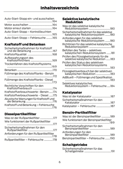 2024 Ford Tourneo Courier/Transit Courier Owner's Manual | German