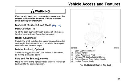 1998 Freightliner Business Class Trucks Owner's Manual | English