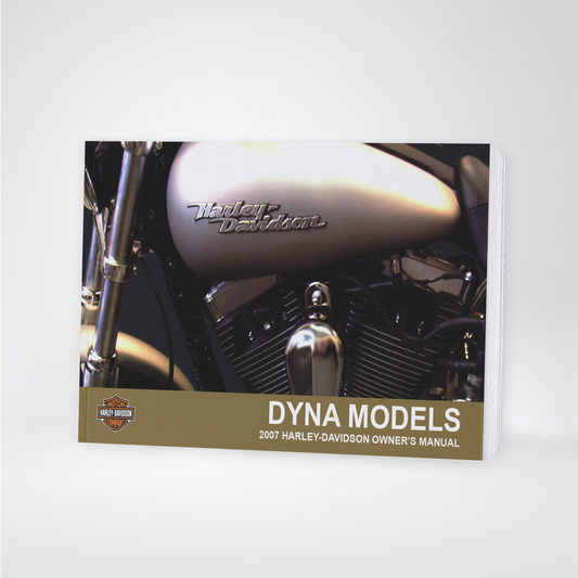 2007 Harley-Davidson Dyna Owner's Manual | English