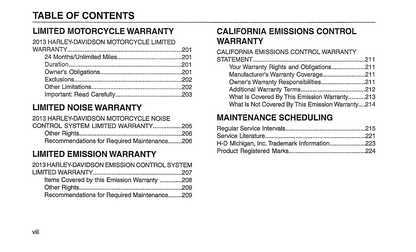 2013 Harley-Davidson FLHRSE5 Owner's Manual | English