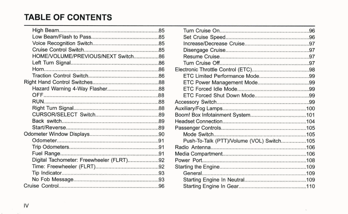 2022 Harley-Davidson Trike Owner's Manual | English