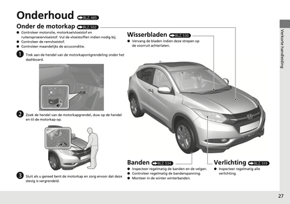 2017-2018 Honda HR-V Gebruikershandleiding | Nederlands