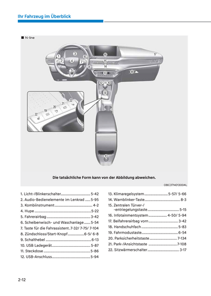 2023-2024 Hyundai i20/Bayon Bedienungsanleitung | Deutsch