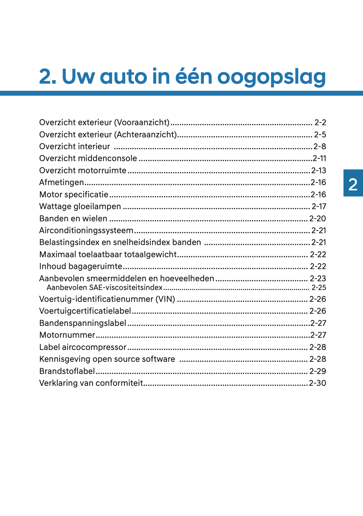 2023-2024 Hyundai i20 Owner's Manual | Dutch