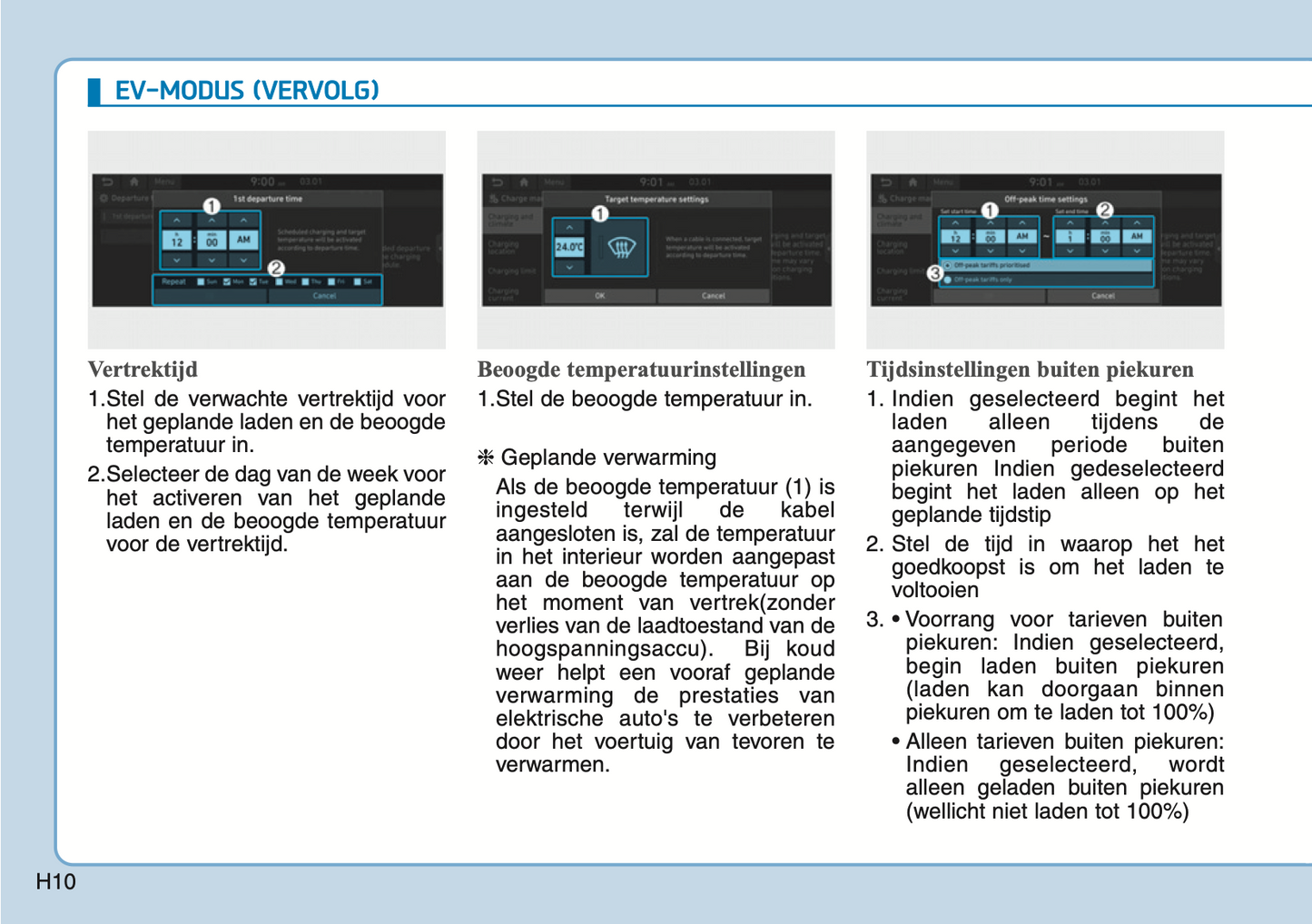 2020-2021 Hyundai Ioniq Electric Owner's Manual | Dutch