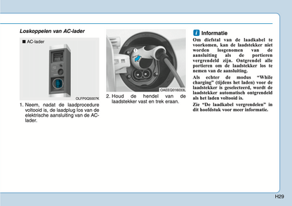 2020-2021 Hyundai Ioniq Electric Owner's Manual | Dutch