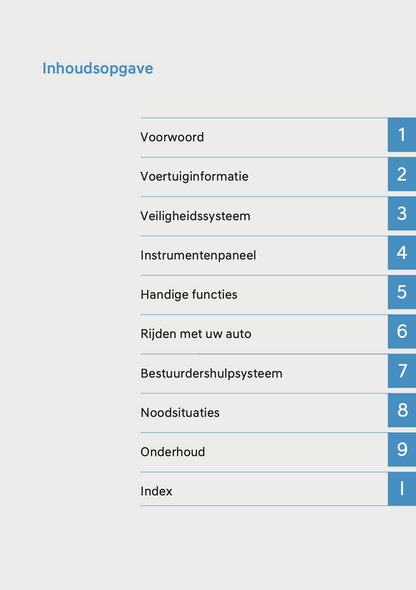 2024-2025 Hyundai Tucson Hybrid/Tucson Plug-in-Hybrid Owner's Manual | Dutch