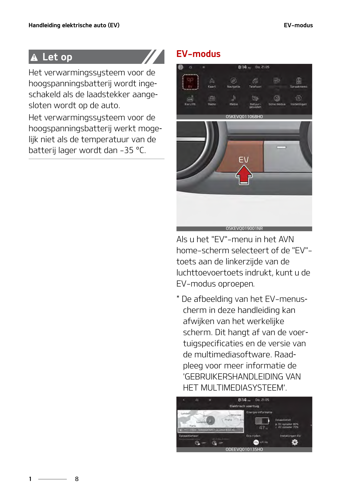 2021-2022 Kia Soul EV Gebruikershandleiding | Nederlands