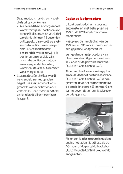 2021-2022 Kia Soul EV Gebruikershandleiding | Nederlands