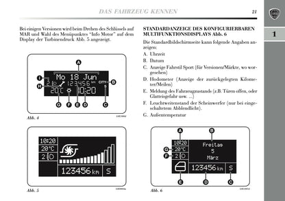 2010-2011 Lancia Delta Owner's Manual | German