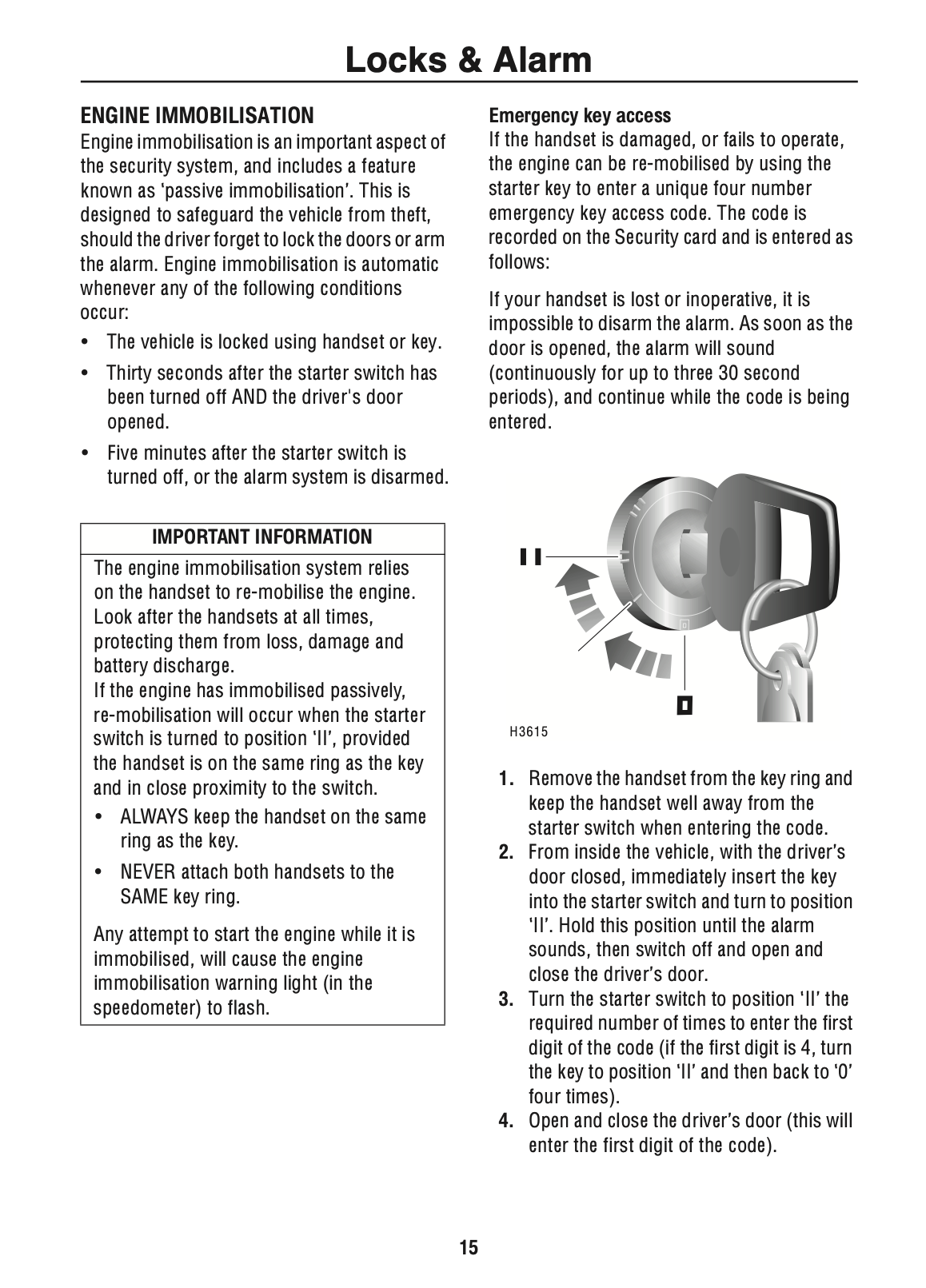 2002 Land Rover Defender Owner's Manual | English