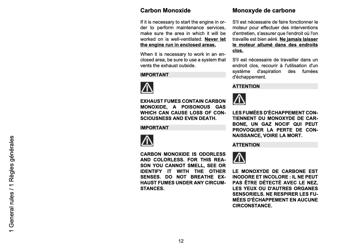 2011 Moto Guzzi V7 Racer Owner's Manual | English