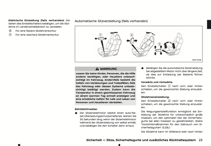 2023-2024 Nissan Qashqai Owner's Manual | German