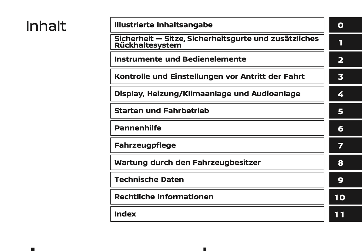 2023-2024 Nissan Qashqai Owner's Manual | German