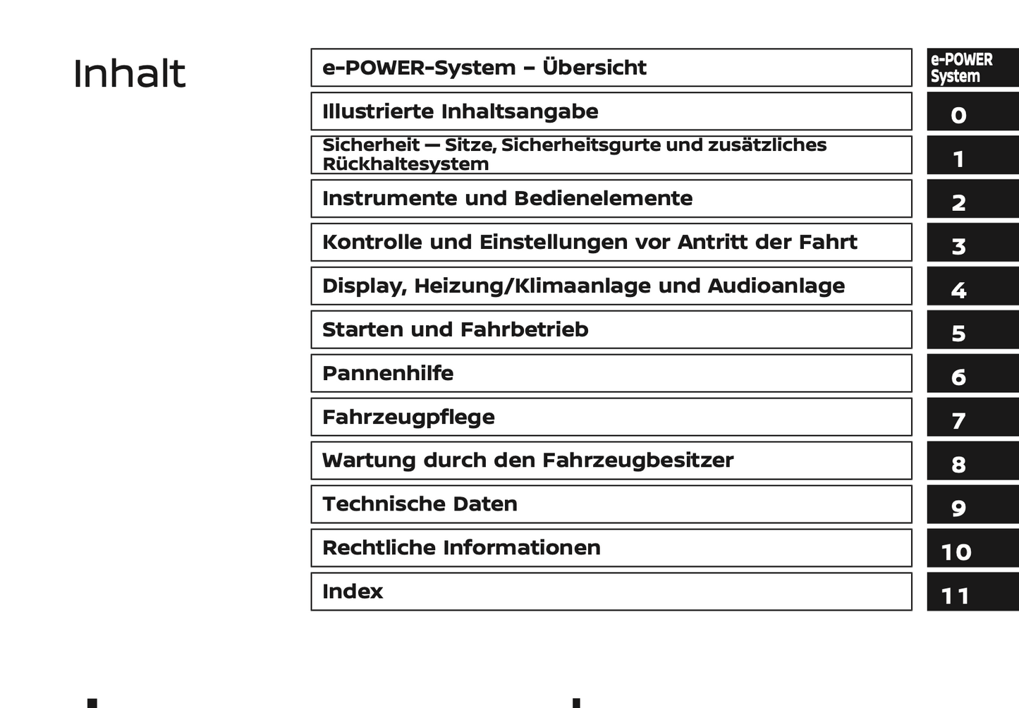 2024 Nissan Qashqai e-Power Owner's Manual | German