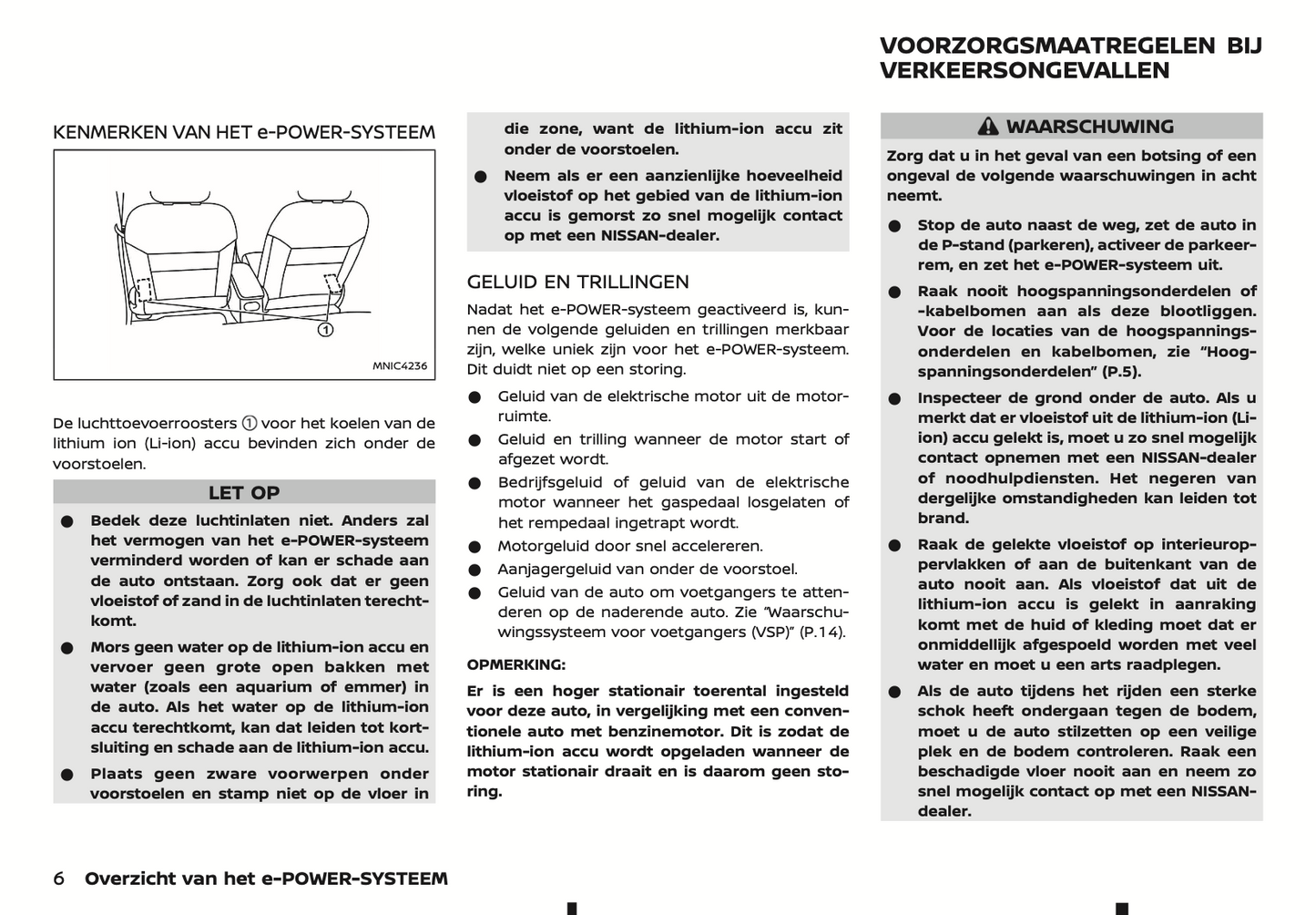 2024 Nissan Qashqai e-Power Owner's Manual | Dutch