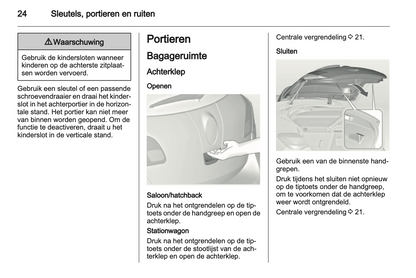 2011 Opel Astra Gebruikershandleiding | Nederlands