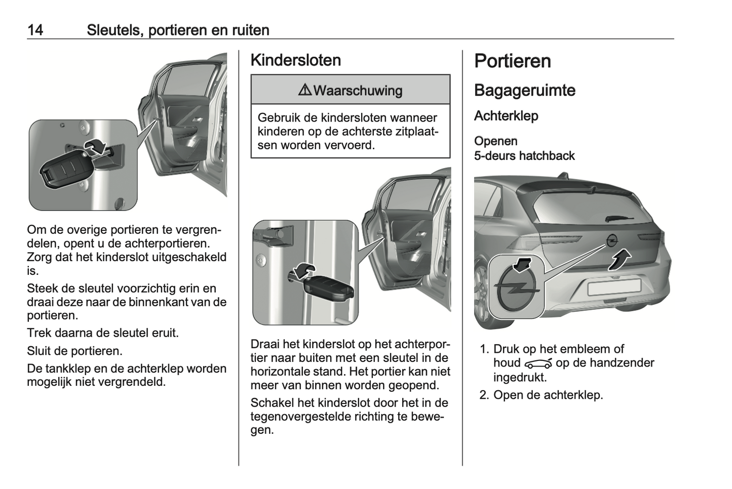 2024-2025 Opel Astra Owner's Manual | Dutch