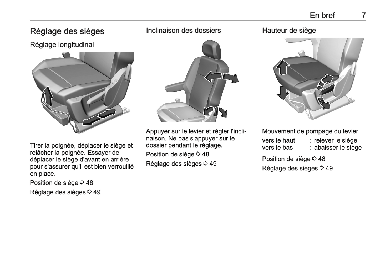 2021 Opel Combo Manuel du propriétaire | Français