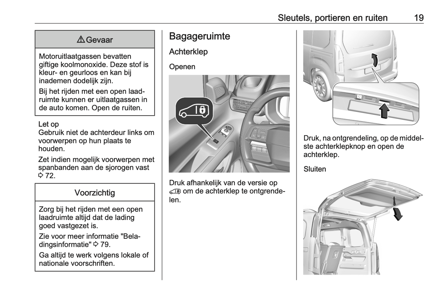 2024 Opel Combo Gebruikershandleiding | Nederlands