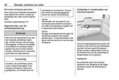 2024 Opel Combo Gebruikershandleiding | Nederlands