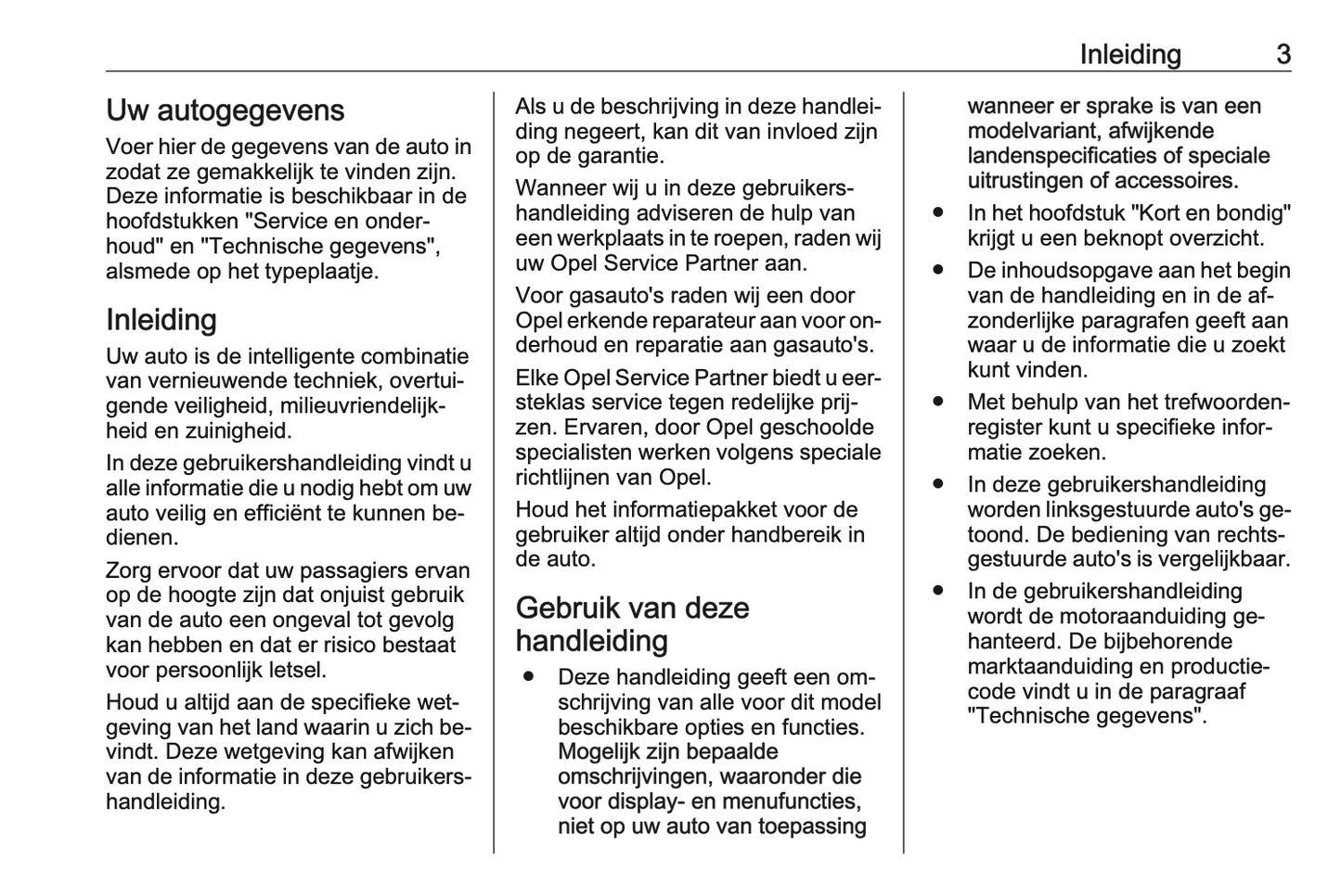 2015-2016 Opel Corsa Handleiding | Nederlands