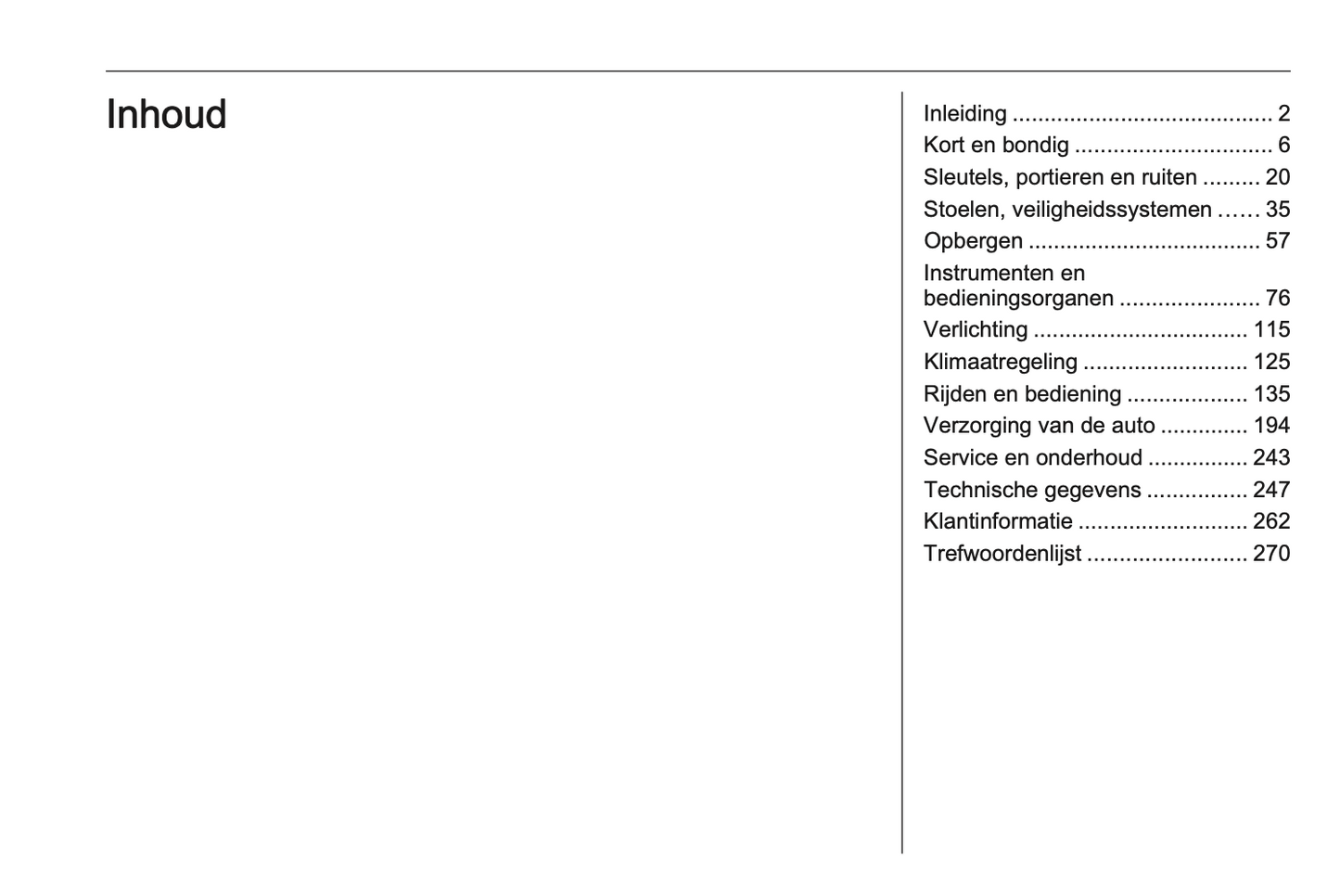 2016-2017 Opel Corsa Gebruikershandleiding | Nederlands