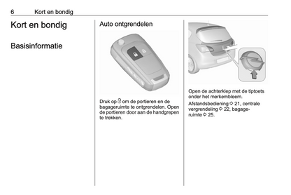 2016-2017 Opel Corsa Gebruikershandleiding | Nederlands