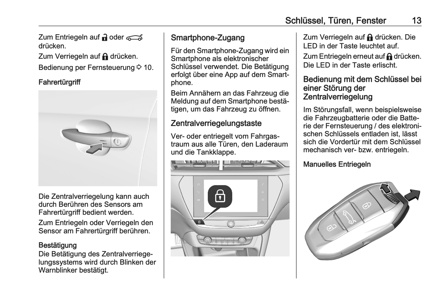 2020-2021 Opel Corsa / Corsa-e Gebruikershandleiding Duits