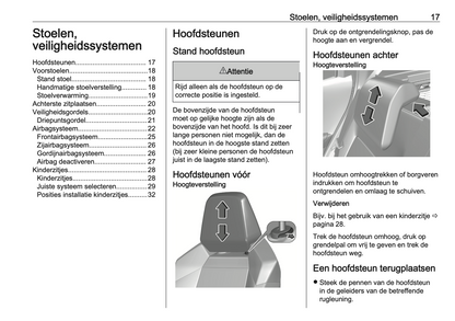 2024-2025 Opel Frontera Owner's Manual | Dutch