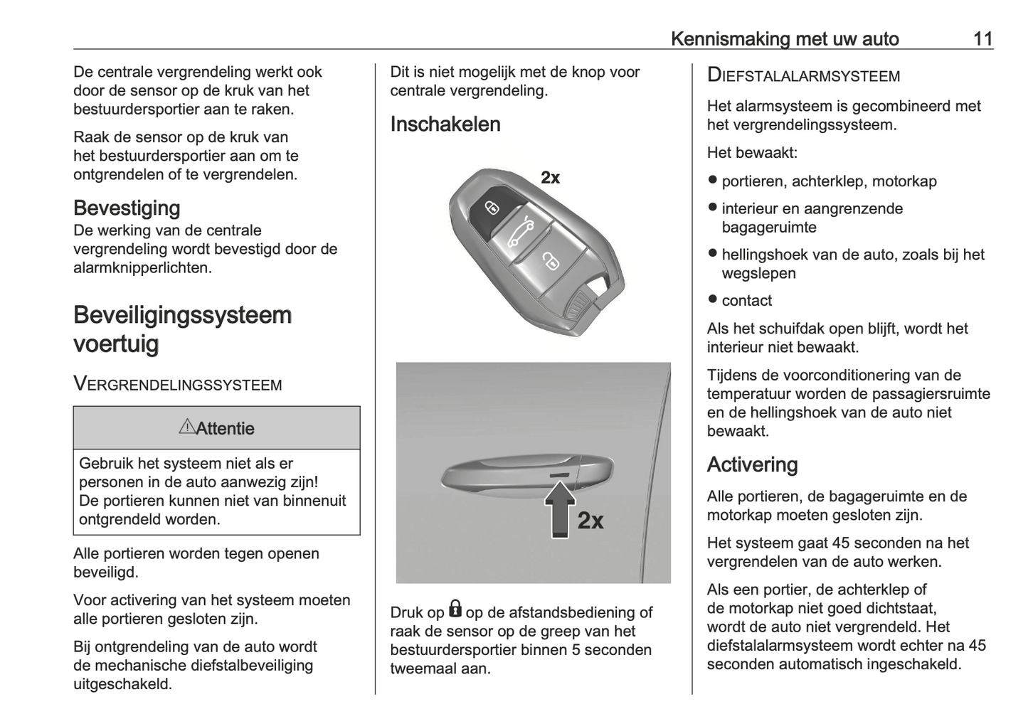 2024-2025 Opel Grandland Owner's Manual | Dutch