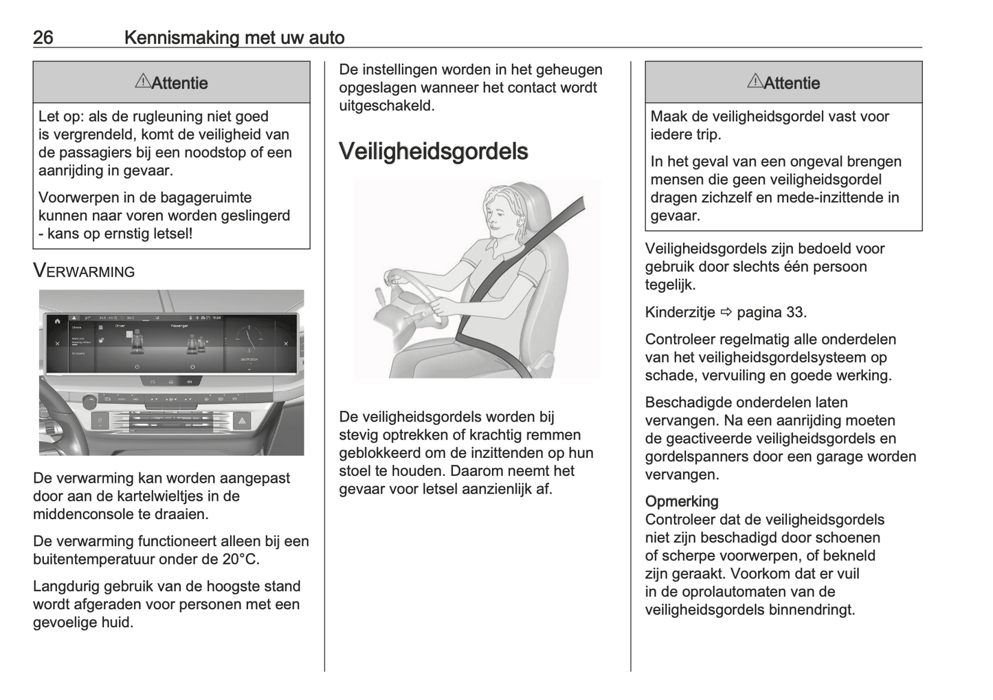 2024-2025 Opel Grandland Owner's Manual | Dutch