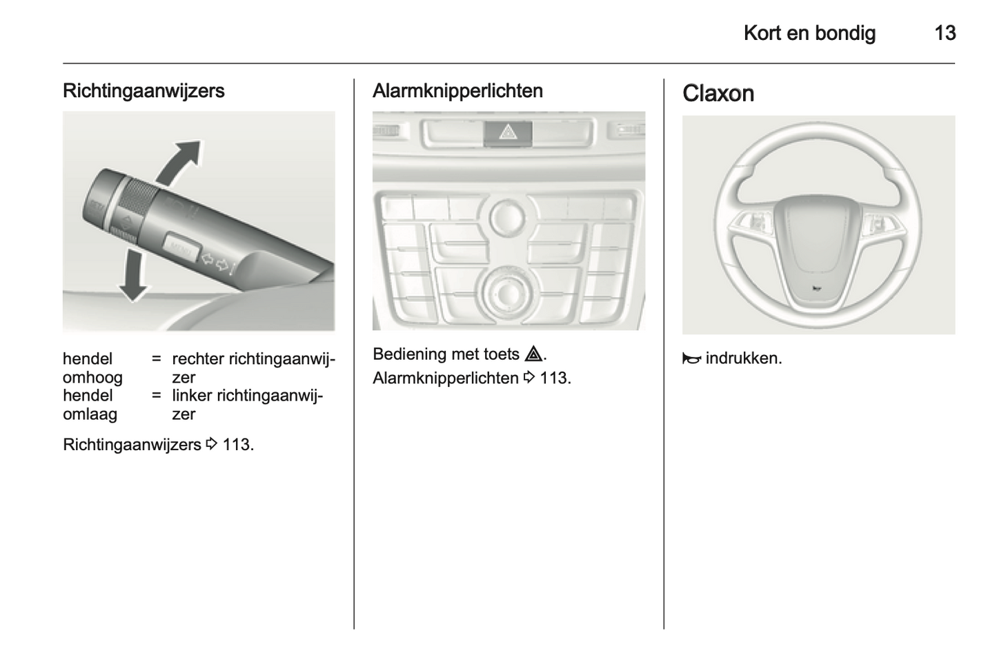 2013-2014 Opel Mokka Gebruikershandleiding | Nederlands