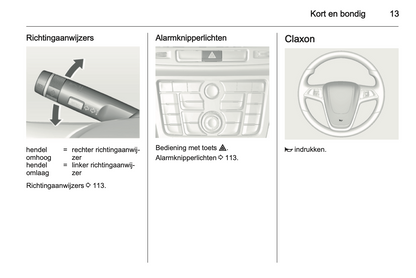 2013-2014 Opel Mokka Gebruikershandleiding | Nederlands