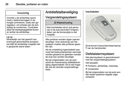 2013-2014 Opel Mokka Gebruikershandleiding | Nederlands