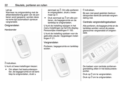 2015-2016 Opel Mokka Gebruikershandleiding | Nederlands